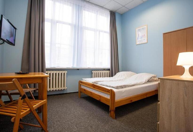 标准单人间共用浴室, Moon Hostel Wrocław
