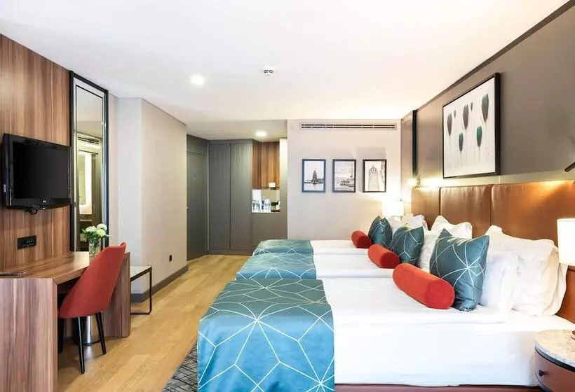 片側に海が見えるデラックスルーム, Opera Hotel Bosphorus