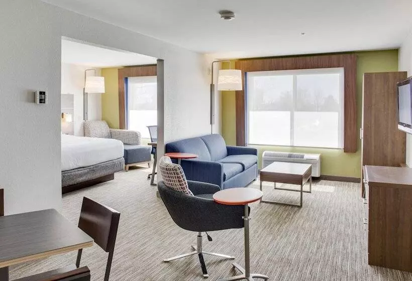 キングサイズベッドのスイートルーム, Holiday Inn Express Hotel & Suites Chickasha, An Ihg