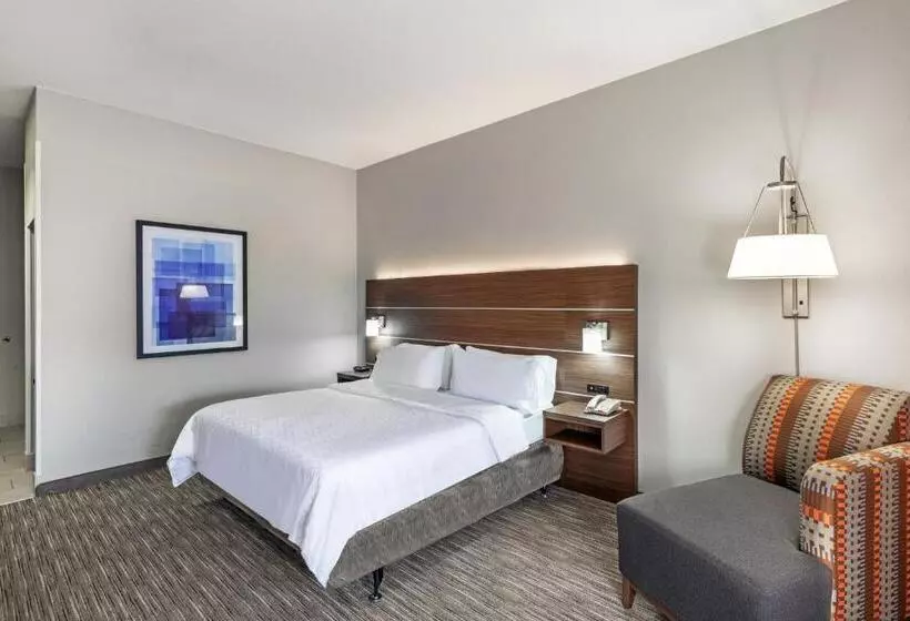 キングサイズベッドのスタンダードルーム, Holiday Inn Express And Suites Pryor, An Ihg