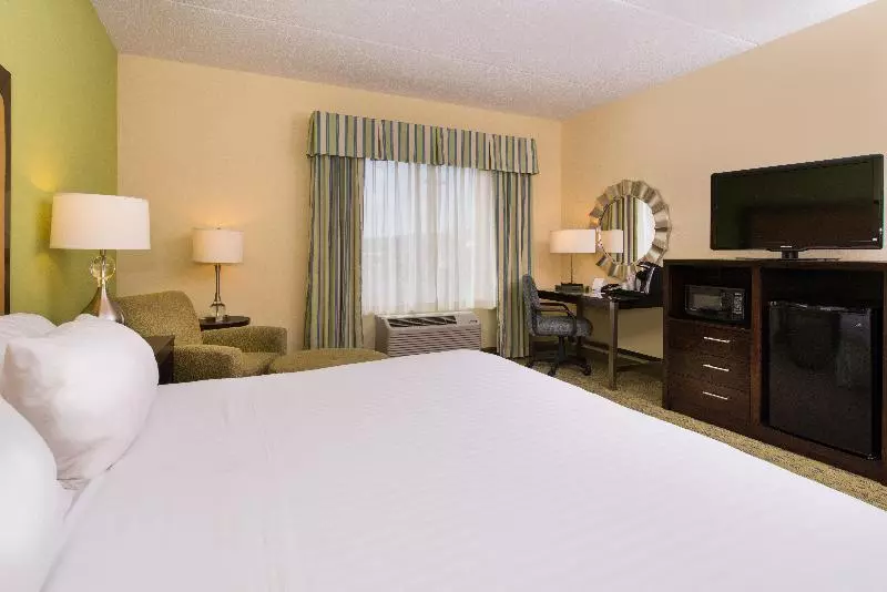 身障者適用キングサイズベッドルーム, Holiday Inn Express And Suites Dickson City, An Ihg