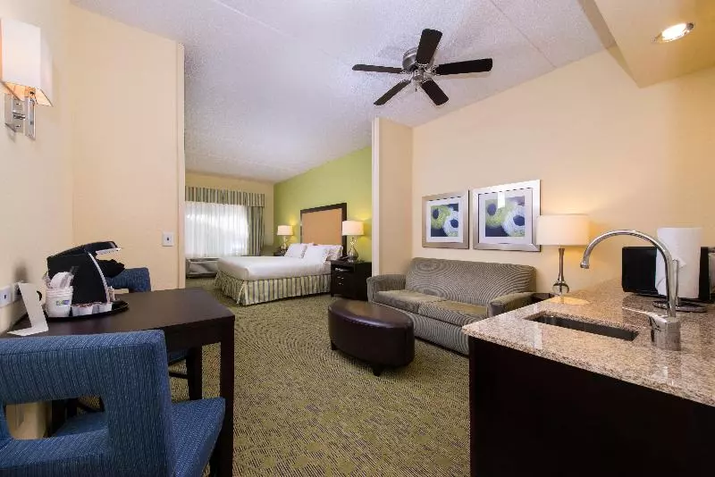 キングサイズベッドのスイートルーム, Holiday Inn Express And Suites Dickson City, An Ihg