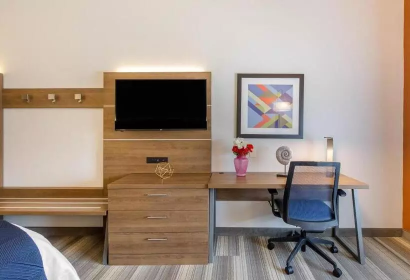 身障者適用キングサイズベッドルーム, Holiday Inn Express Houston Alvin, An Ihg