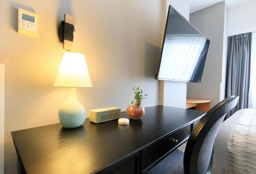 חדר בסיסי מיטה זוגית, Quintessahotel Kagoshimatenmonkan Relax&sleep