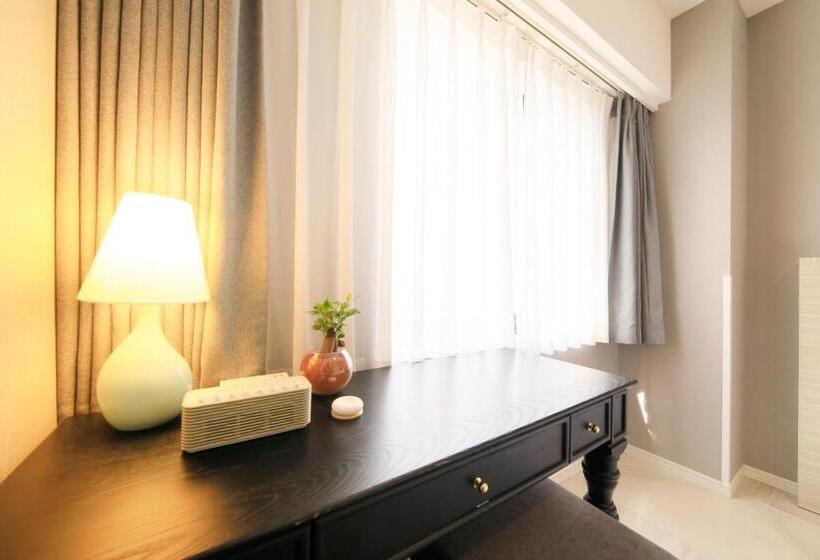 חדר בסיסי מיטה זוגית, Quintessahotel Kagoshimatenmonkan Relax&sleep