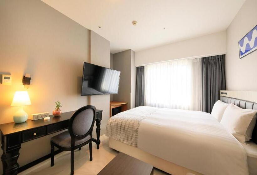 חדר בסיסי מיטה זוגית, Quintessahotel Kagoshimatenmonkan Relax&sleep