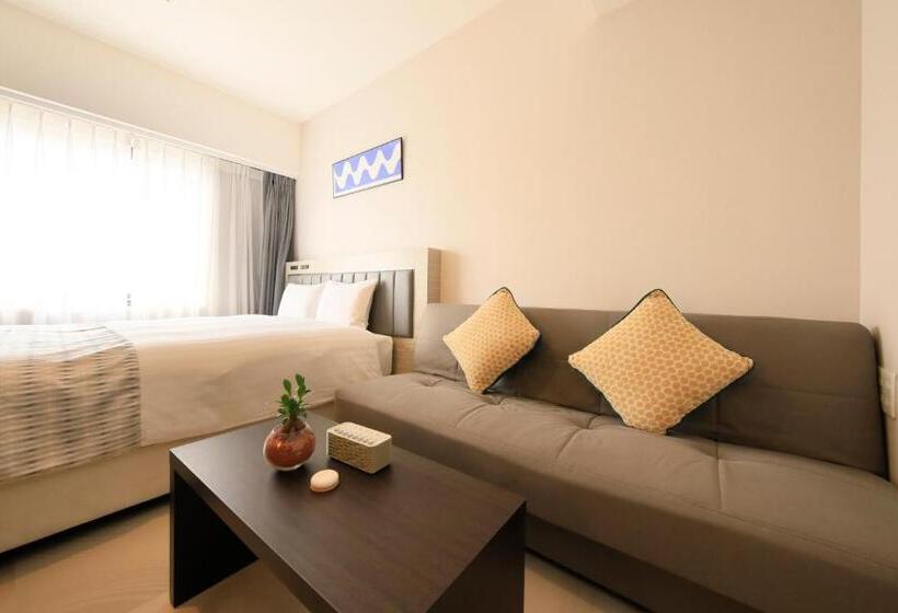 اتاق عادی با تخت دوبل, Quintessahotel Kagoshimatenmonkan Relax&sleep