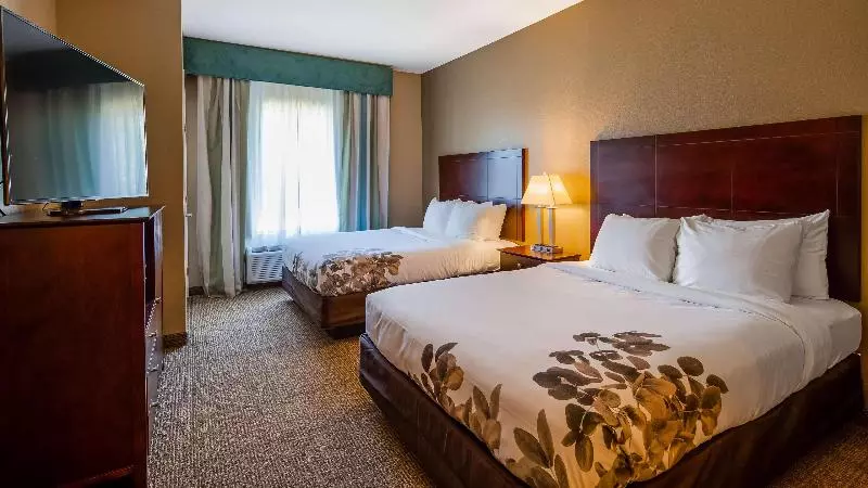 クイーンサイズベッドのスイートルーム, Best Western Dothan Inn & Suites