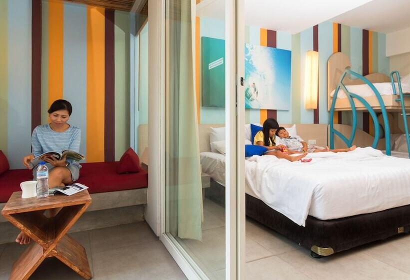 جناح عائلي, Bliss Surfer Hotel By Tritama Hospitality