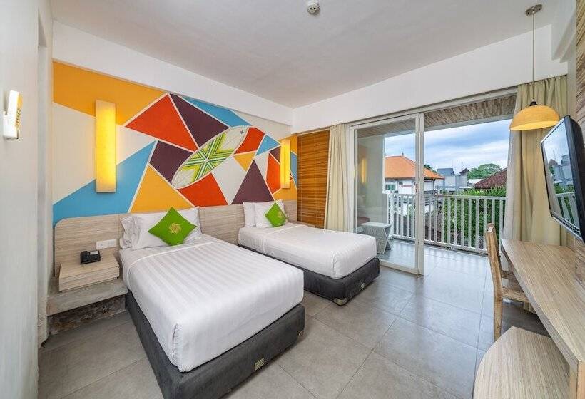 غرفة ديلوكس, Bliss Surfer Hotel By Tritama Hospitality