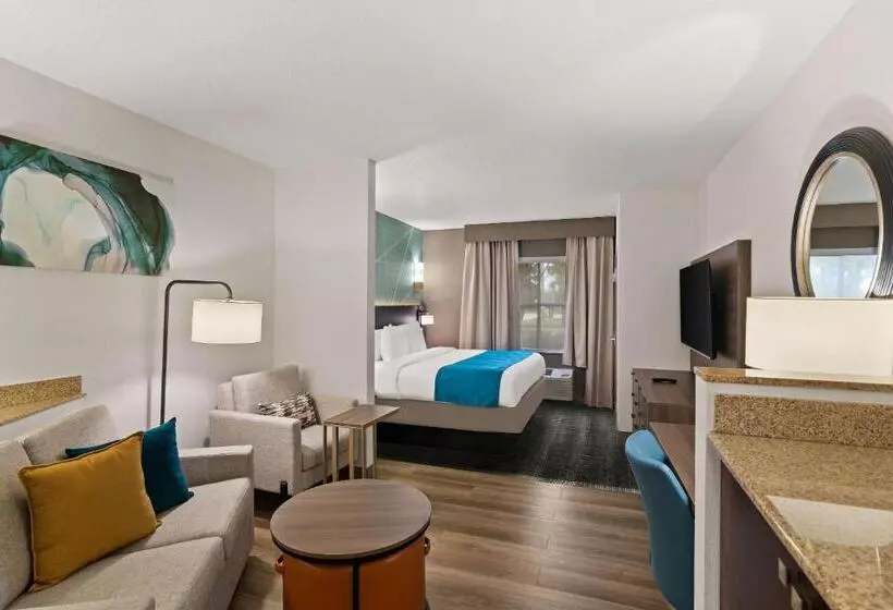 キングサイズベッドのスイートルーム, Comfort Suites Vero Beach I95