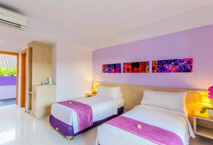 غرفة ديلوكس, Conjioo Hotel Kuta Managed By Mhm