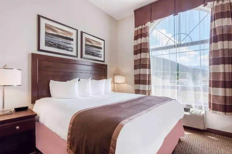 身障者適用キングサイズベッドルーム, Holiday Inn Express & Suites Logan, An Ihg
