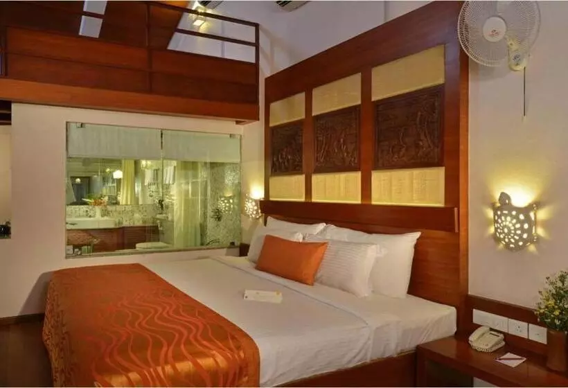Duplex-huone, Gokulam Grand Turtle On The Beach