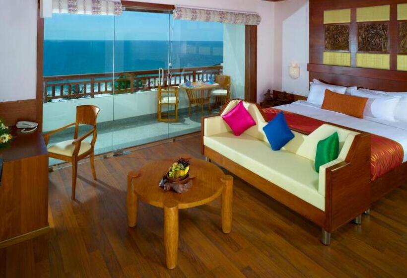 חדר סטנדרט נוף לים, Gokulam Grand Turtle On The Beach