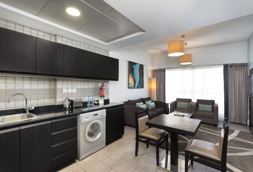 آپارتمان لوکس 1 خوابه, Citadines Metro Central Dubai