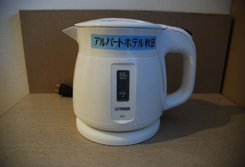 غرفة ديلوكس فردية, Albert Hotel Akita