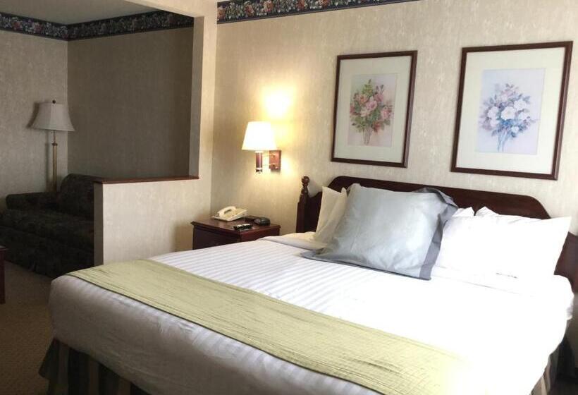 غرفة ديلوكس سرير كينج, Americas Best Value Inn And Suites Saint Charles