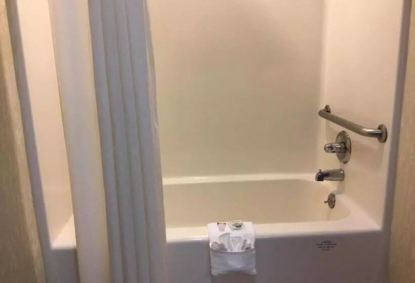 キングサイズベッドのデラックスルーム, Americas Best Value Inn And Suites Saint Charles