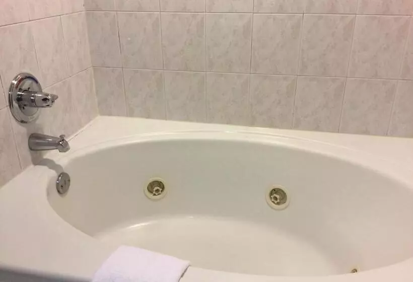 キングサイズベッドのスタンダードルーム, Americas Best Value Inn And Suites Saint Charles