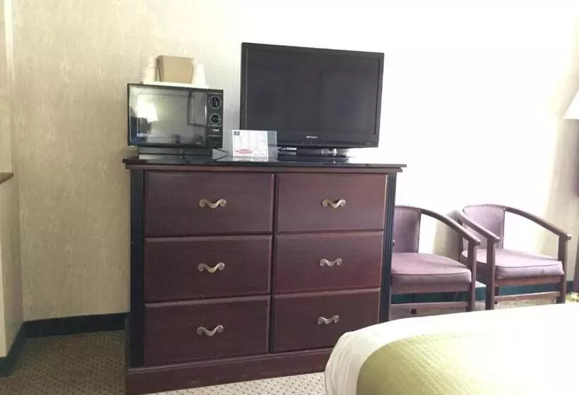 キングサイズベッドのスタンダードルーム, Americas Best Value Inn And Suites Saint Charles