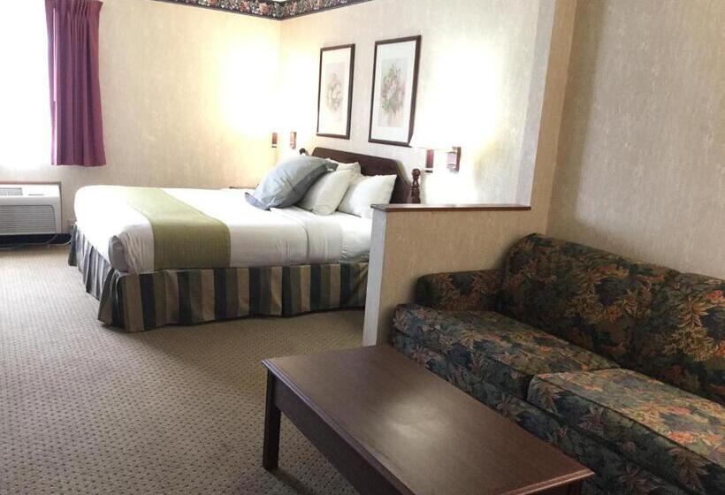 غرفة قياسية سرير كينج, Americas Best Value Inn And Suites Saint Charles