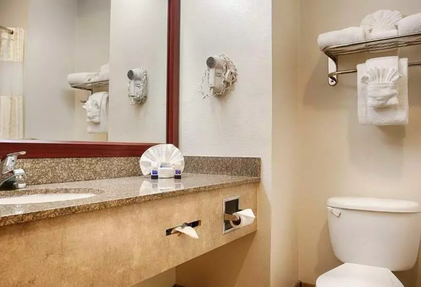 キングサイズベッドのスタンダードルーム, Best Western Clubhouse Inn & Suites
