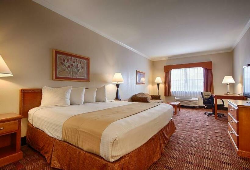 キングサイズベッドのスタンダードルーム, Best Western Clubhouse Inn & Suites