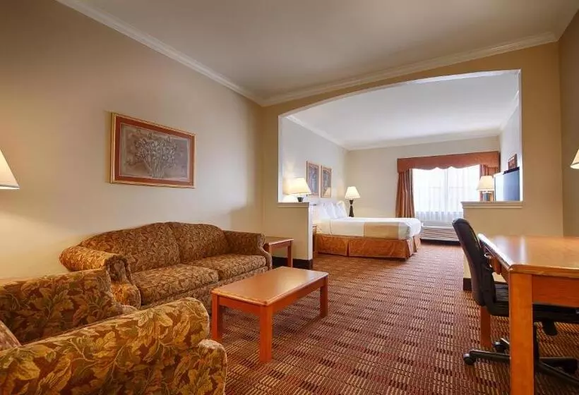 キングサイズベッドのスイートルーム, Best Western Clubhouse Inn & Suites