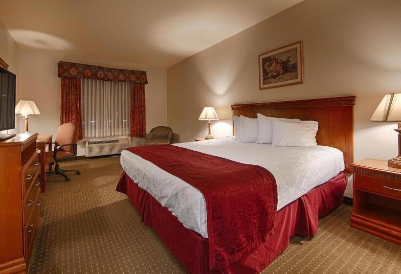 キングサイズベッドのスタンダードルーム, Best Western Plus Lake Elsinore Inn & Suites