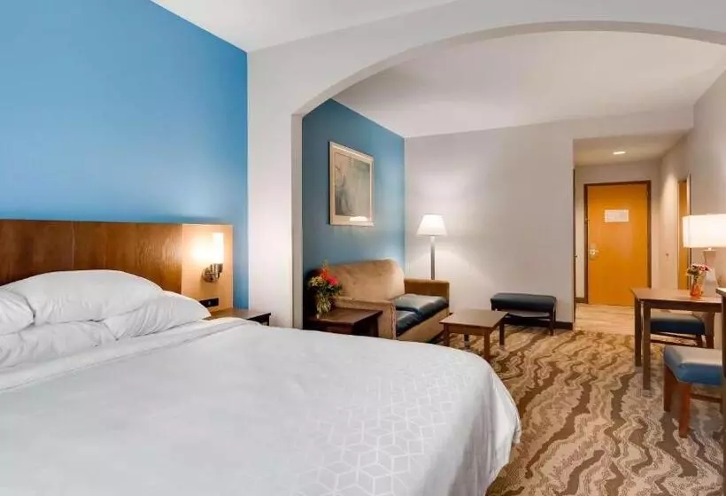キングサイズベッドのスイートルーム, Best Western Plus River Escape Sylva / Dillsboro