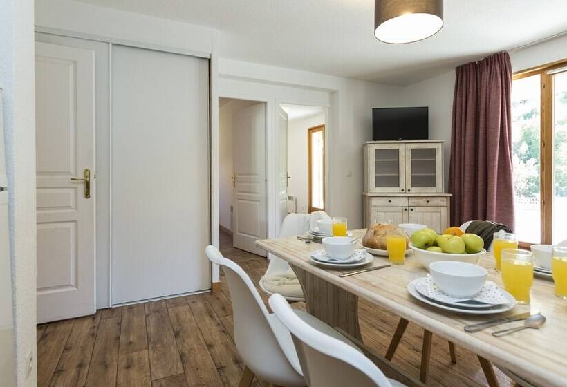 آپارتمان 2 خوابه, Résidence Odalys Les Chalets De L'arvan Ii