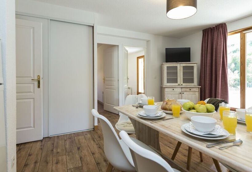 شقة 3 غرف, Résidence Odalys Les Chalets De L'arvan Ii