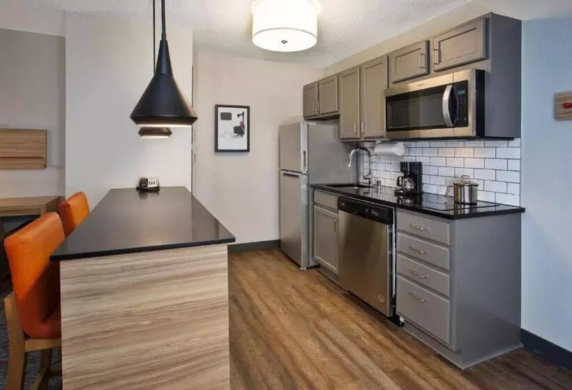 キングサイズベッドのスイートルーム, Candlewood Suites Kenosha, An Ihg