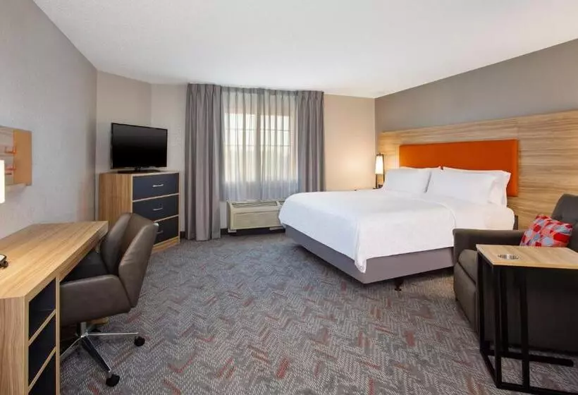 キングサイドベッドのスタンダードワンルーム, Candlewood Suites Kenosha, An Ihg