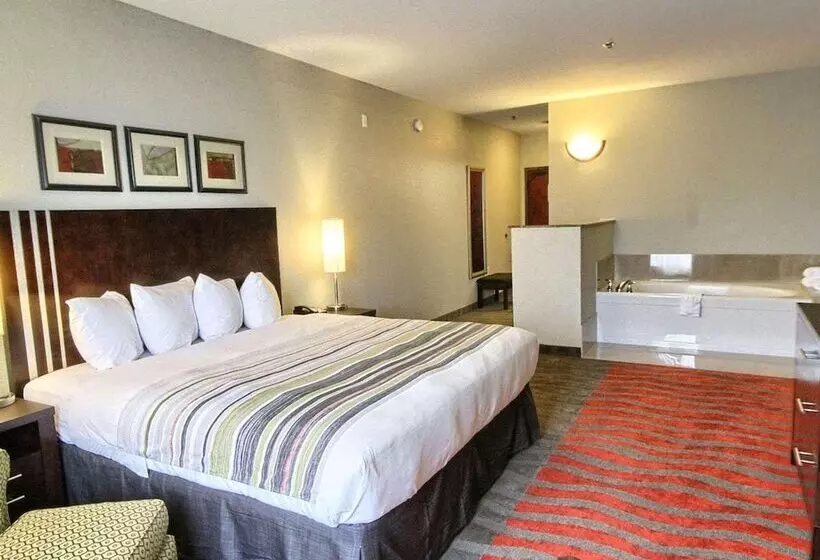 ハイドロマッサージバス付きスイート, Country Inn & Suites By Radisson, Dearborn, Mi