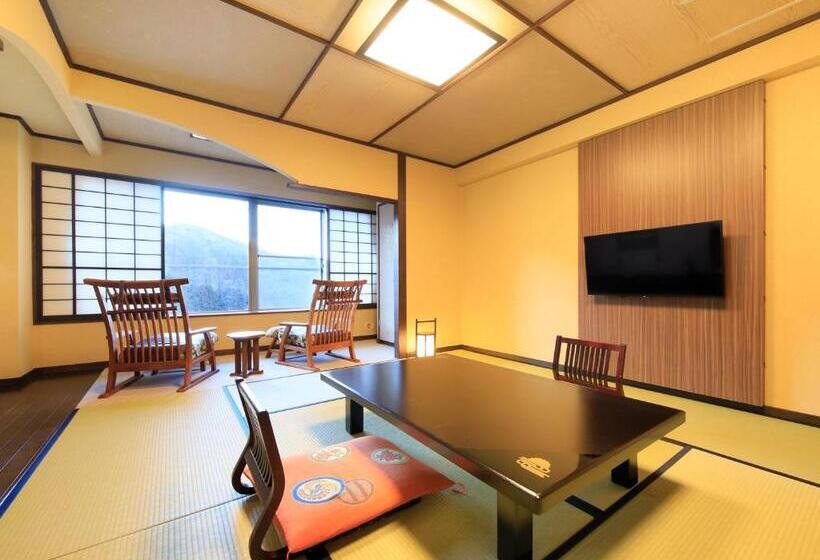 标准间带山景, Kishigon Ryokan