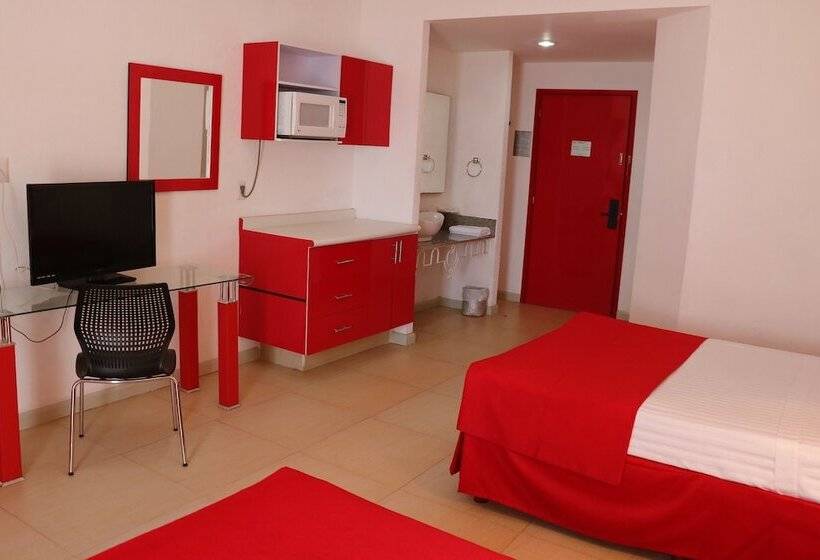 غرفه قياسيه سريرين مزدوجين, Zar Manzanillo