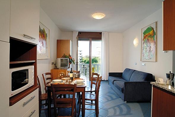 Апартаменты 1 Спальня с Балконом, Appartamenti Katja