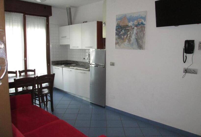 Апартаменты 1 Спальня с Балконом, Appartamenti Katja