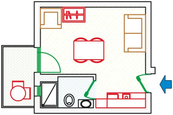 Студия Стандарт Вид на Море, Appartamenti Katja