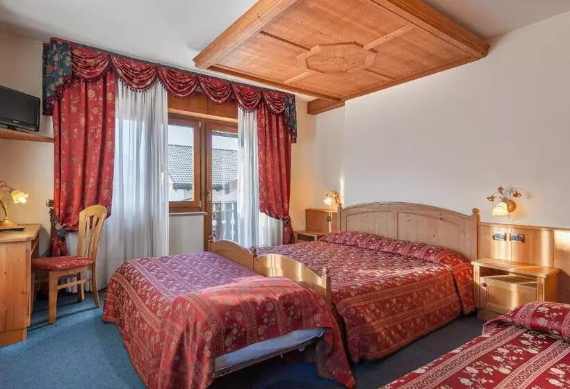 スーペリアの4人部屋, Family Hotel La Perla