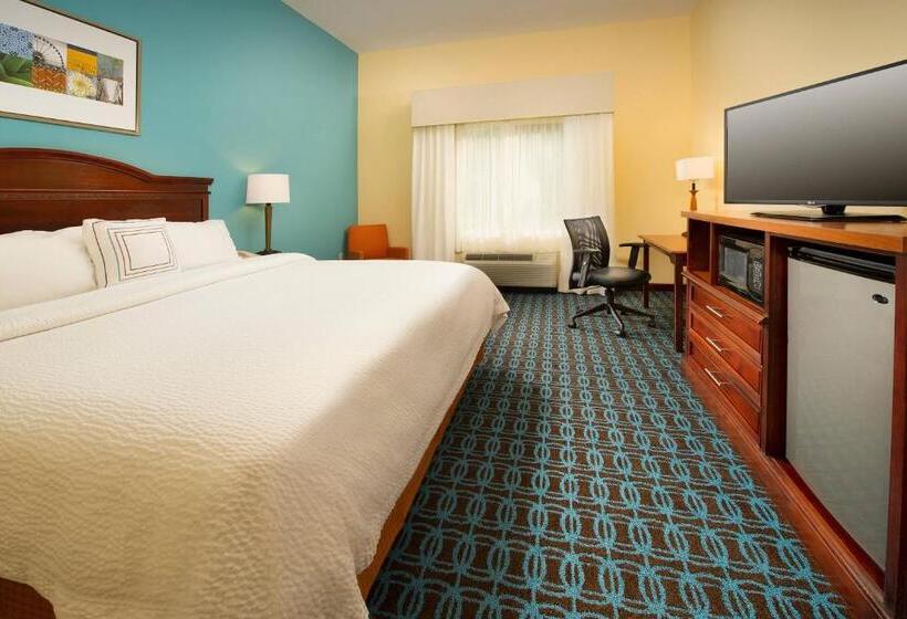 스탠다드 룸 킹사이즈 침대, Fairfield Inn & Suites By Marriott Marshall