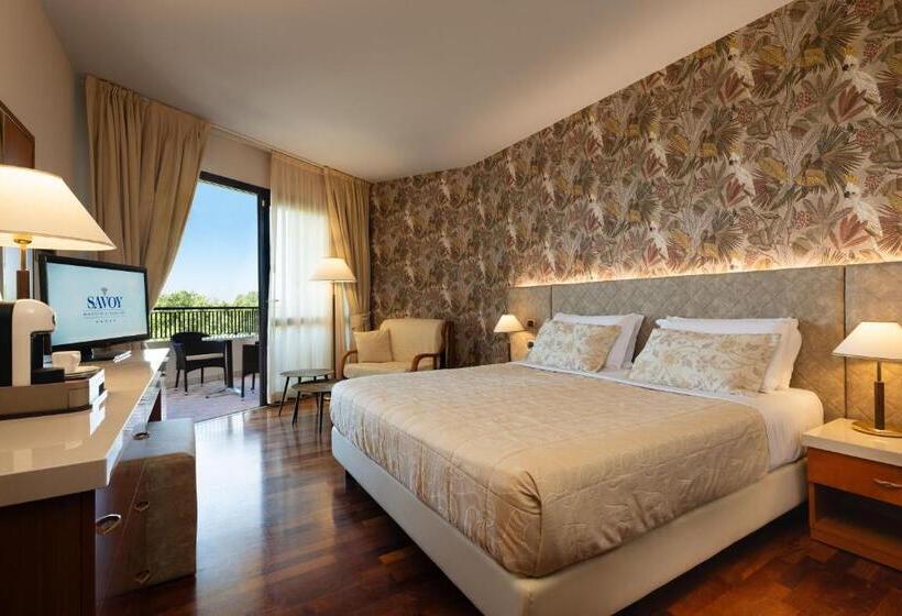 带阳台的标准单人间, Savoy Beach Hotel & Thermal Spa