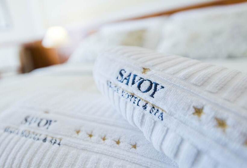 带阳台的标准单人间, Savoy Beach Hotel & Thermal Spa