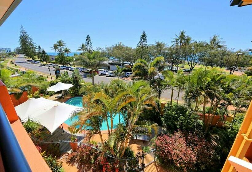 غرفة قياسية مطلّة علي البحر, Kacy's Bargara Beach Motel