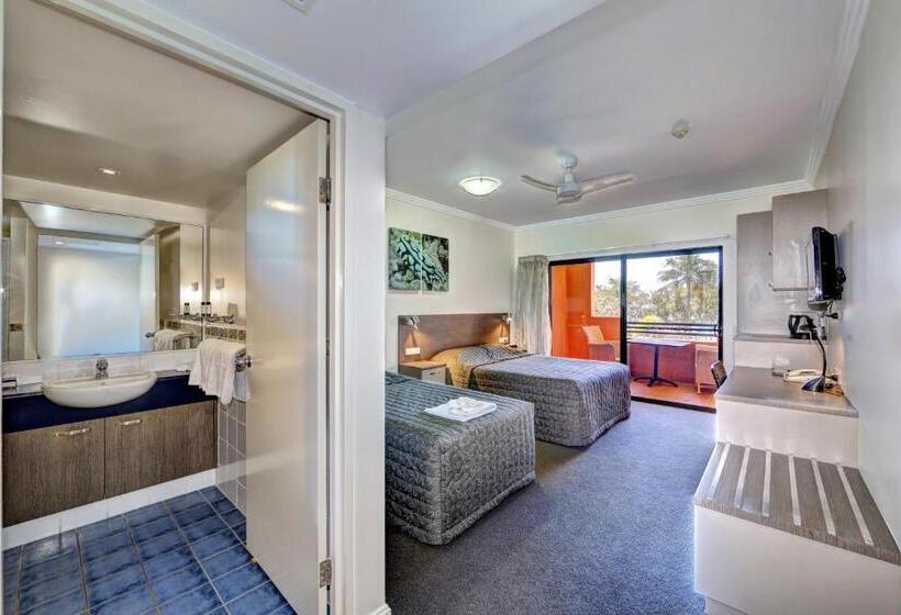 غرفة قياسية مطلّة علي البحر, Kacy's Bargara Beach Motel