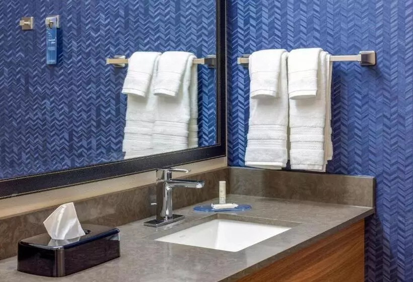 キングサイズベッドのスイートルーム, Fairfield Inn & Suites By Marriott Edmond