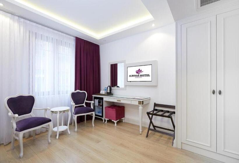 اتاق خانوادگی تودرتو, Albinas Hotel Old City