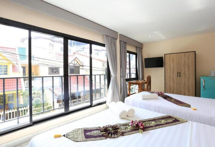 اتاق استاندارد سه نفره, The Siam Guest House   Sha Extra Plus